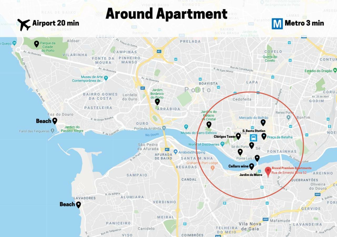 Bruval Premium Apartments - Gaia Vila Nova de Gaia Zewnętrze zdjęcie